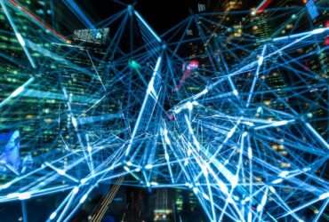 time lapse photography of blue lights